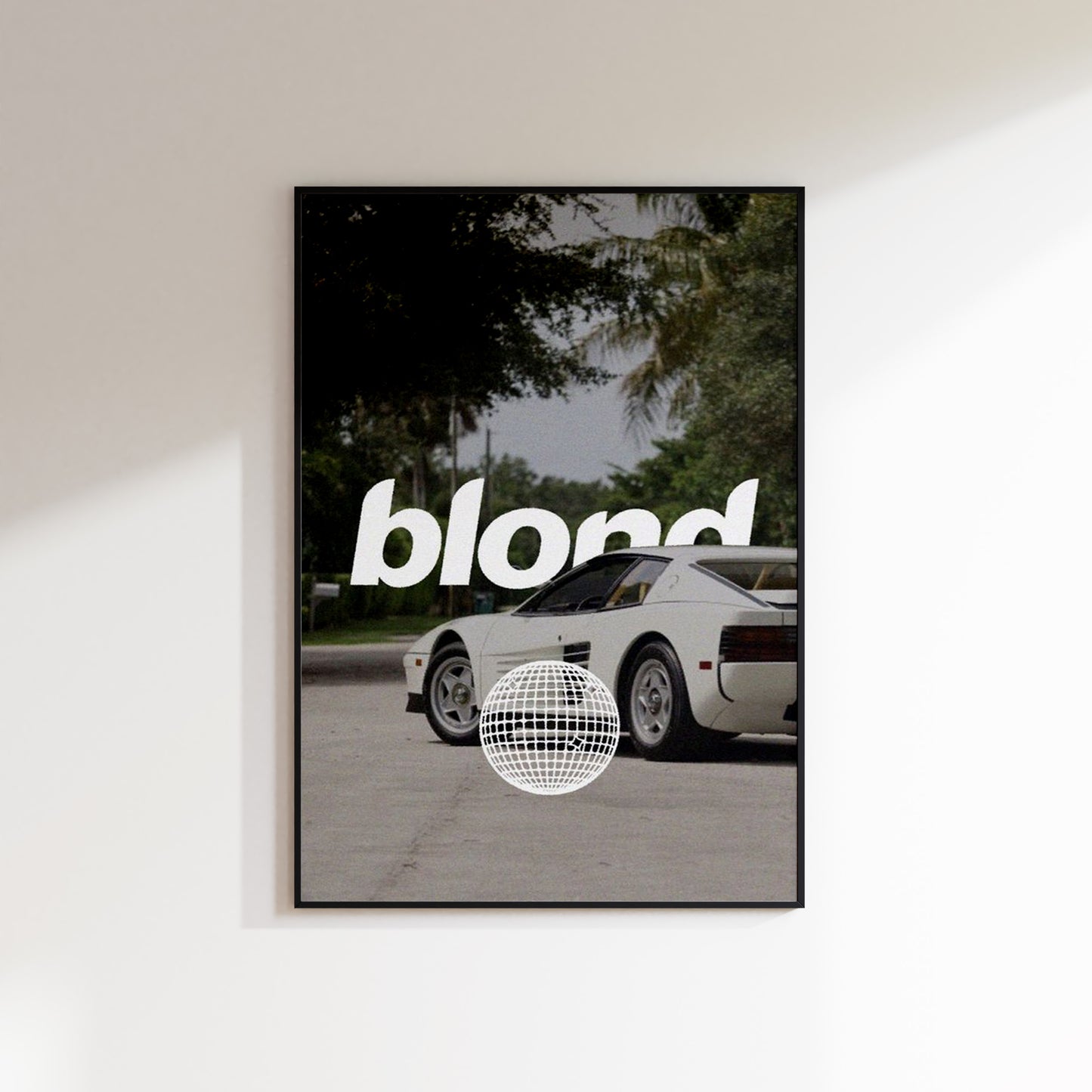 Frank Ocean Blond Poster