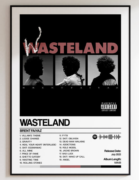 Brent Faiyaz - Wasteland