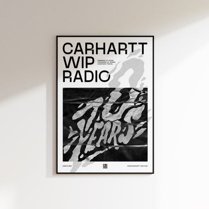 Carhartt WIP Radio Poster