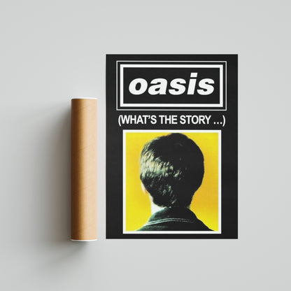 Oasis Vintage (Whats The Story) Morning Glory Poster Part 1