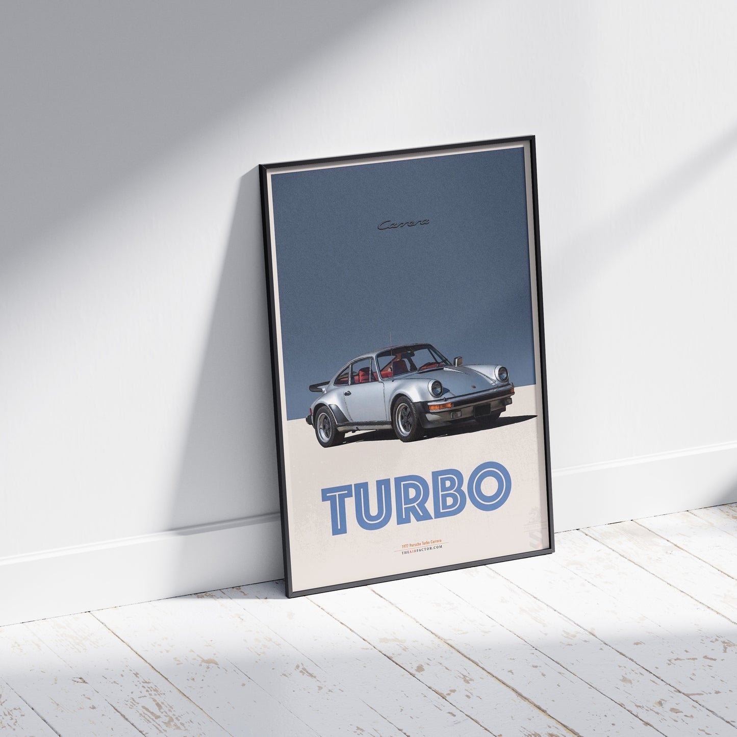 Porsche 1977 Turbo Carrera Vintage Poster