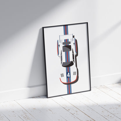 Porsche Martini Racing Poster 2