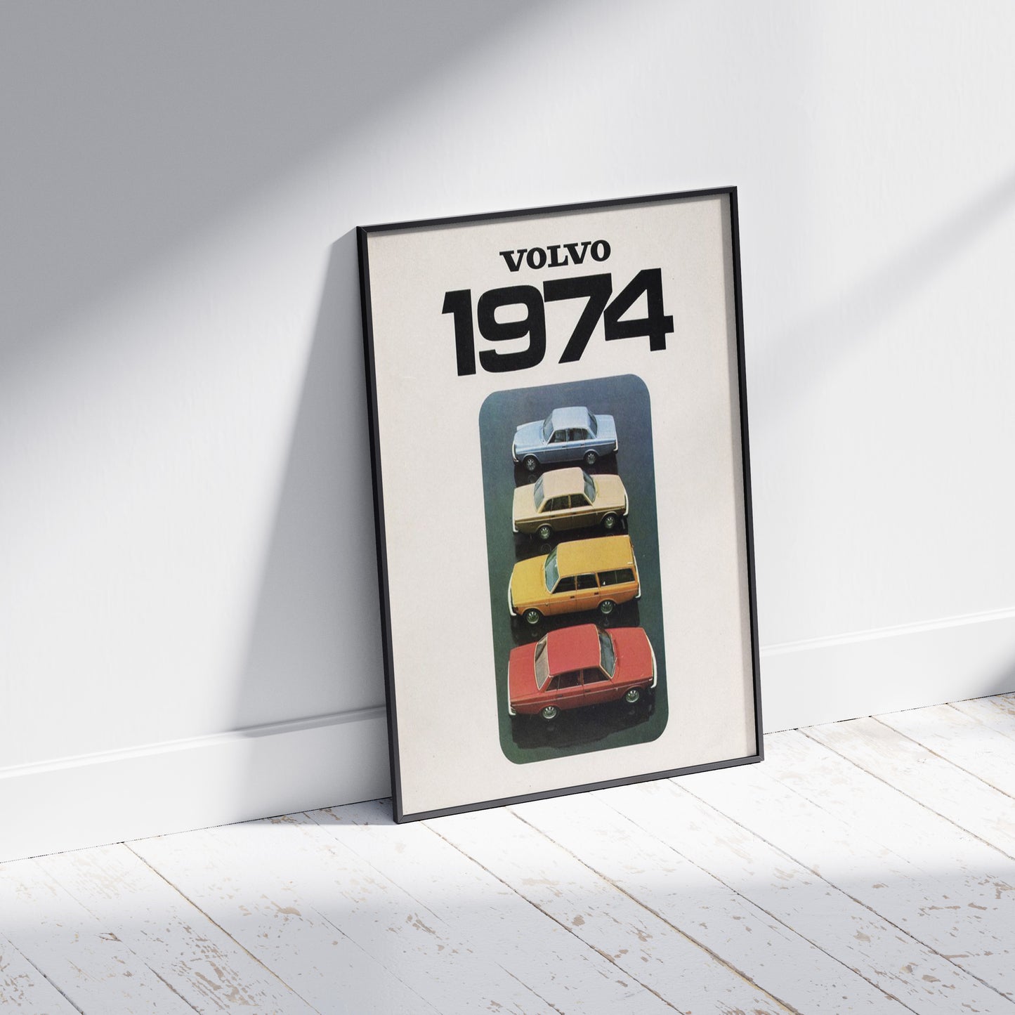 Volvo 1974 Vintage Poster