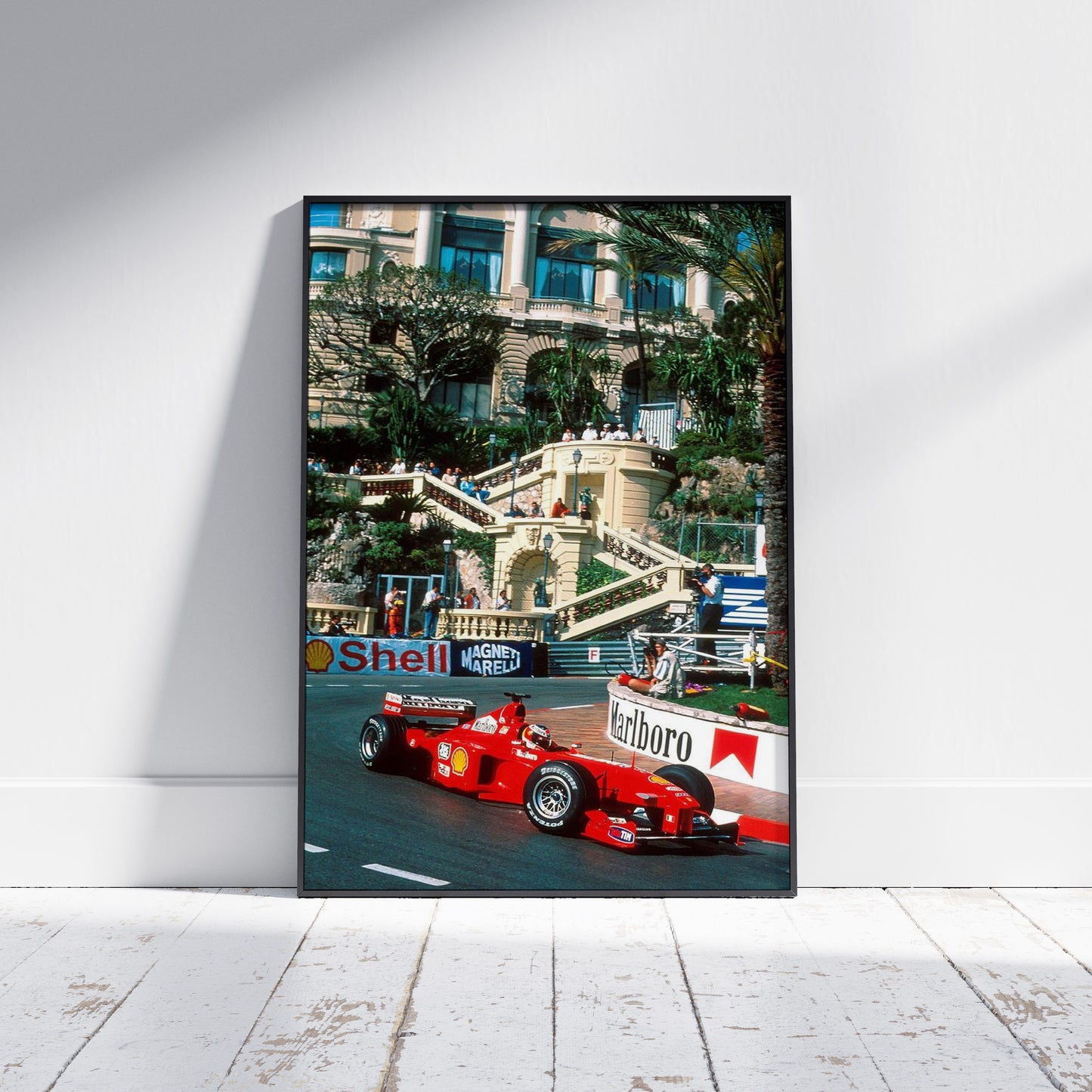 Ferrari F1 Monaco Poster