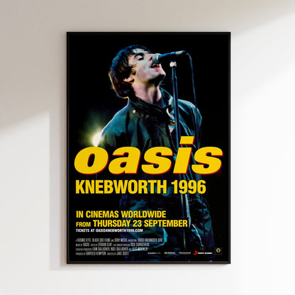 Oasis Vintage Knebworth Poster 1