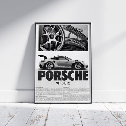 Porsche 911 GT3 RS Poster