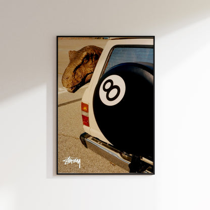 Stussy T REX Poster