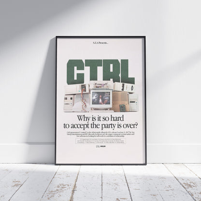 SZA Presents CTRL Poster