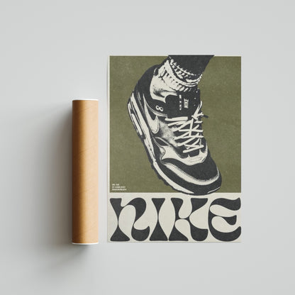 Nike Retro Trainer Poster