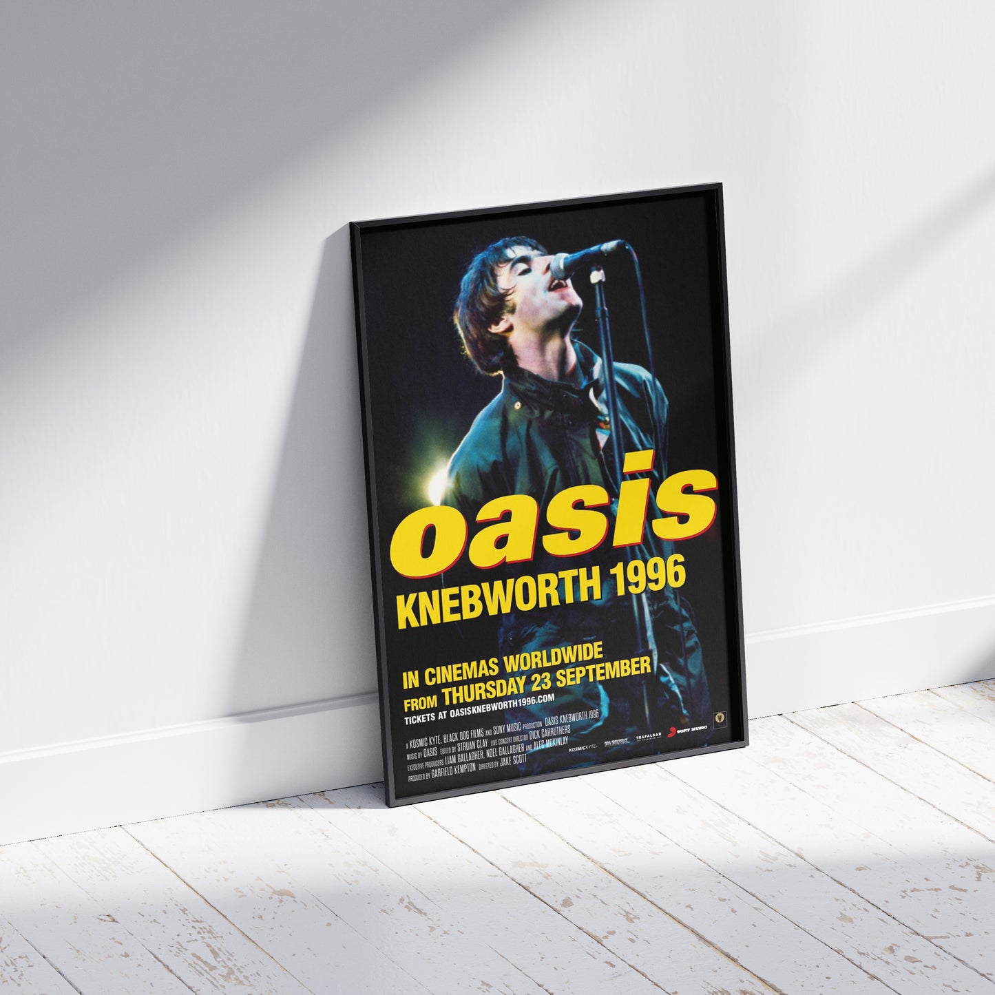 Oasis Vintage Knebworth Poster 1