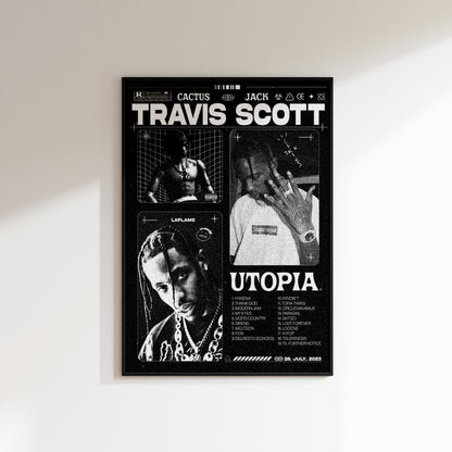 Travis Scott Utopia Poster