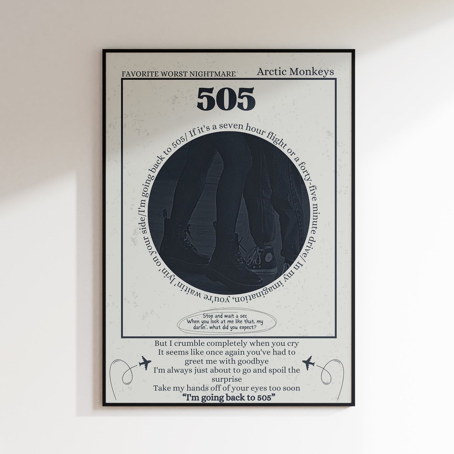 Arctic Monkeys 505 Poster 1