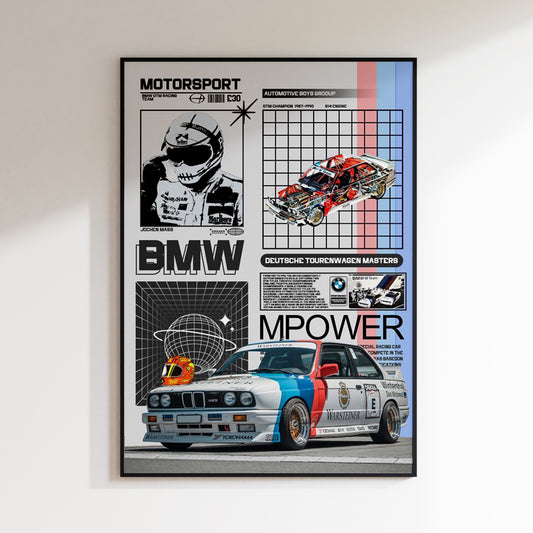 BMW M Power Poster