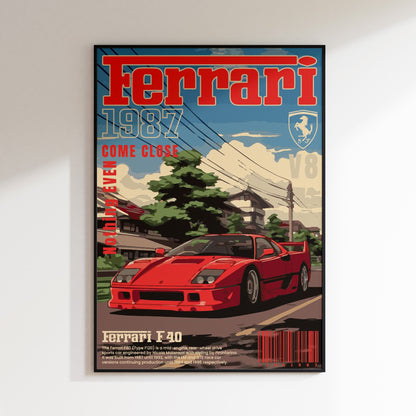 Ferrari F40 1987 Vintage