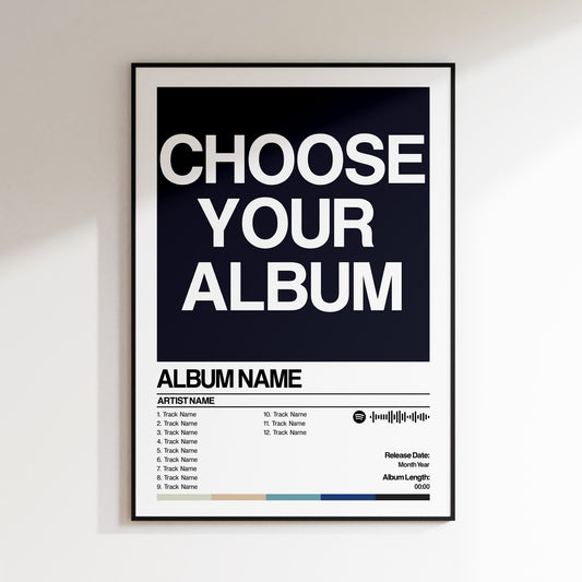 Custom Album Posters - Request your own album