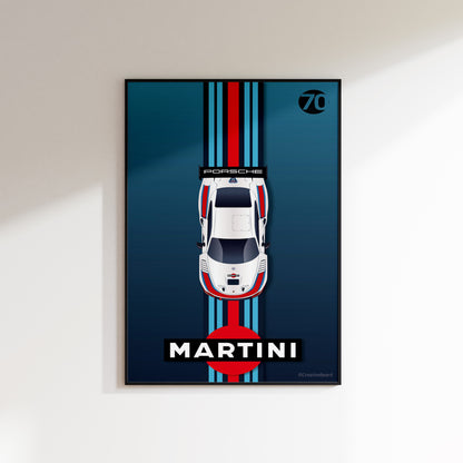 Porsche Martini Racing Poster