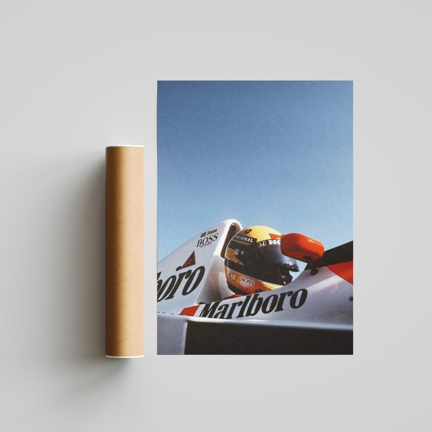 Ayrton Senna Poster