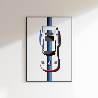 Porsche Martini Racing Poster 2