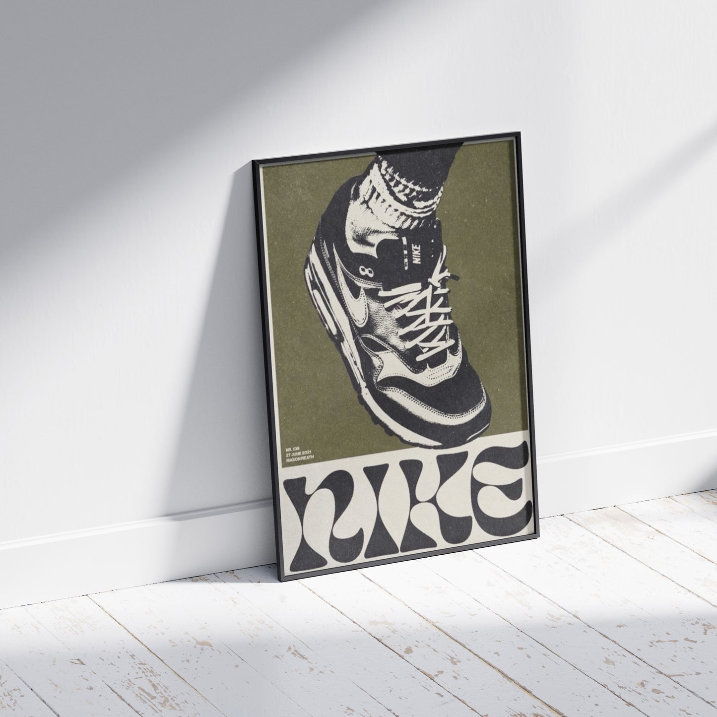 Nike Retro Trainer Poster