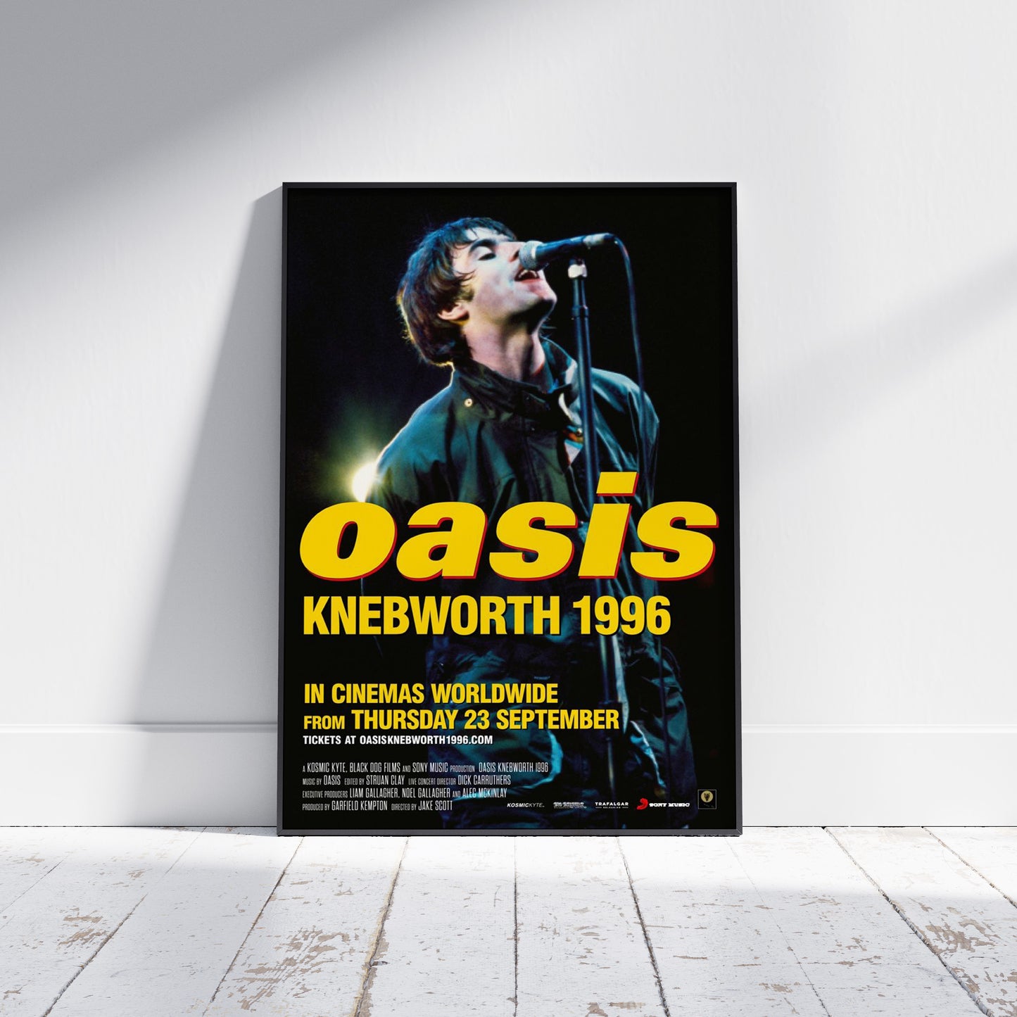 Oasis Vintage Knebworth Poster 1