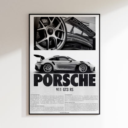 Porsche 911 GT3 RS Poster