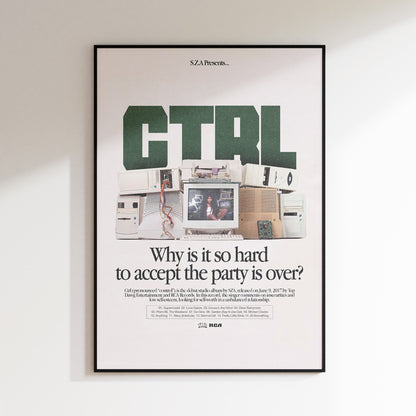 SZA Presents CTRL Poster