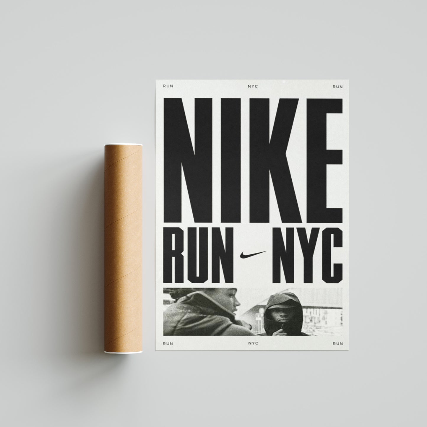 Nike RUN NYC Poster