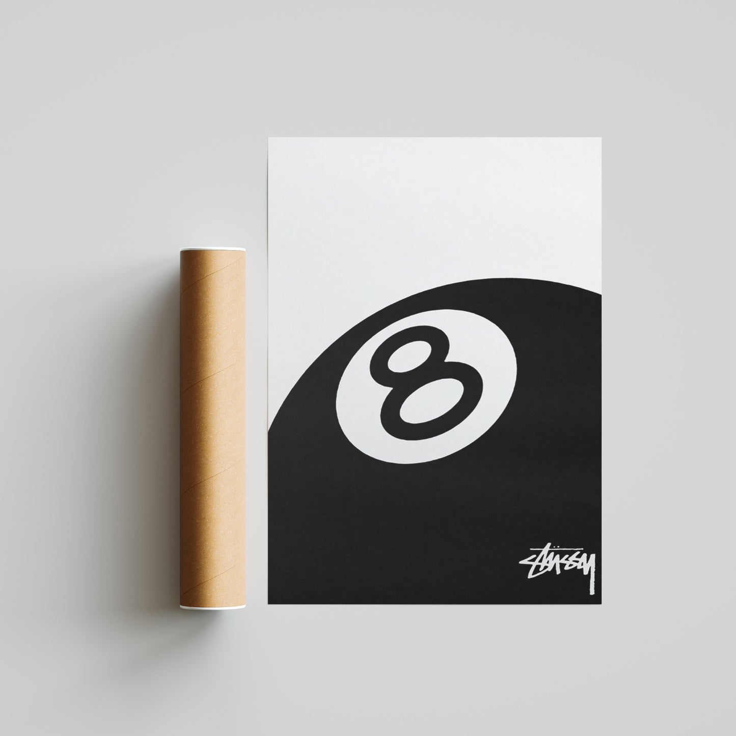 Stussy 8 Ball Poster