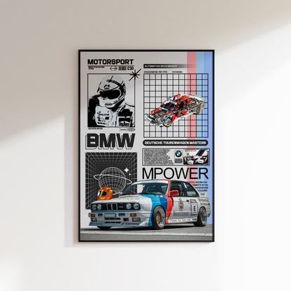 BMW M Power Poster