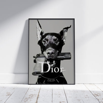 Dior Dog Poster