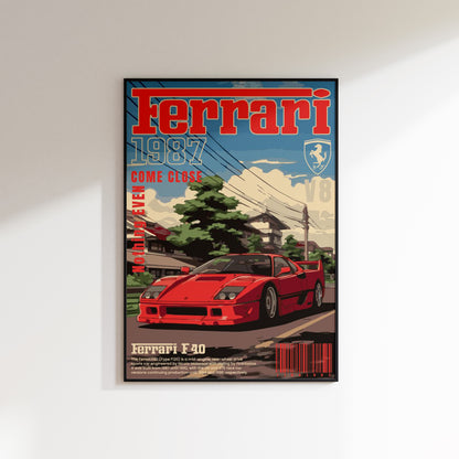 Ferrari F40 1987 Vintage