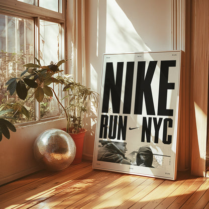 Nike RUN NYC Poster